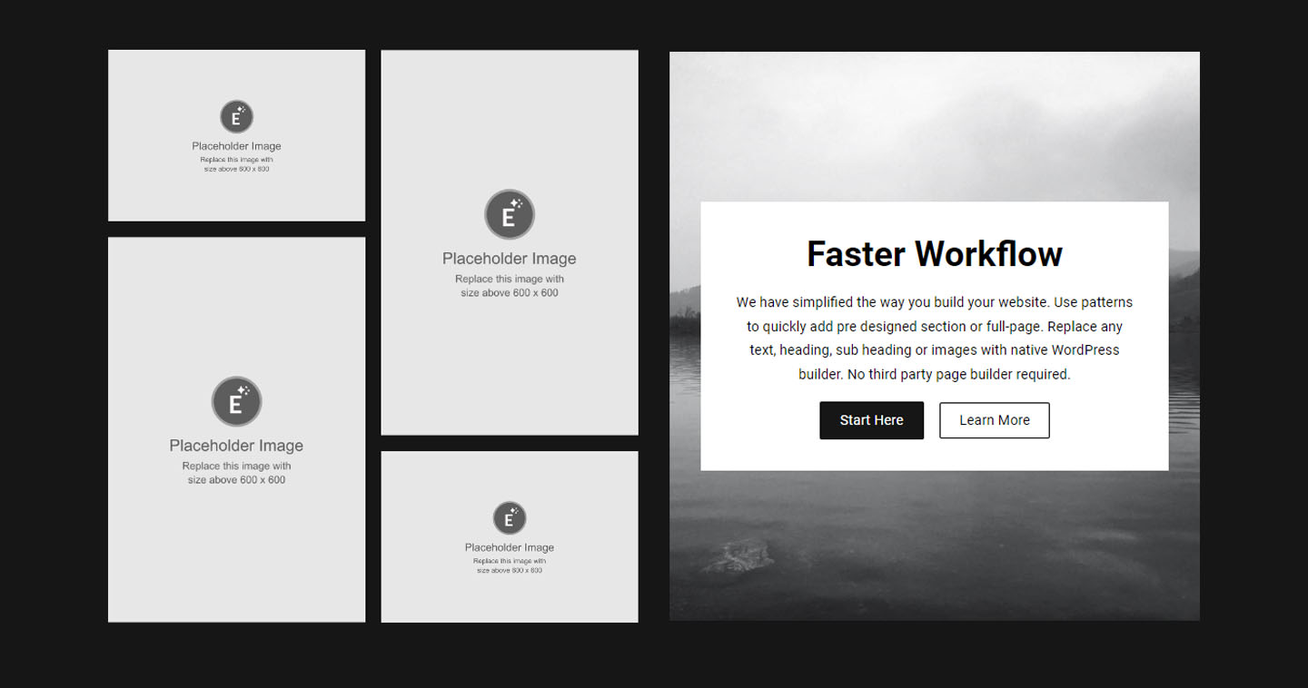 Content WordPress Pattern 322